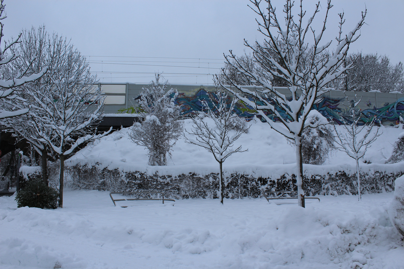 München, 40 cm Neuschnee