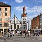 MÜNCHEN   - Altes Rathaus am Marienplatz -