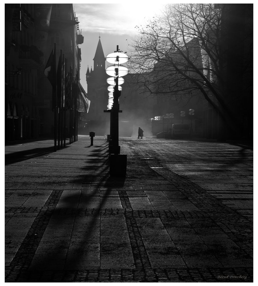 München am Morgen von Bernd Penzberg 