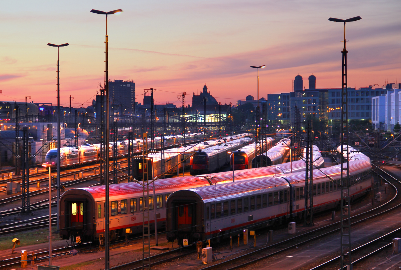 München am Morgen