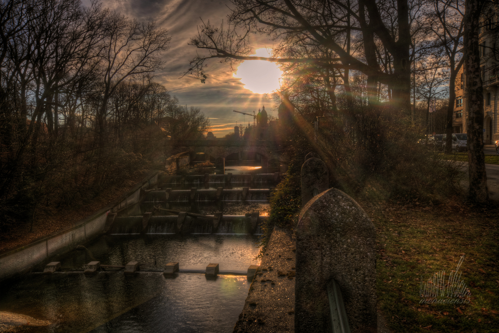 München, an der Isar