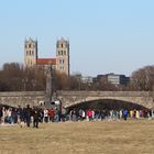 München an der Isar im März 2017