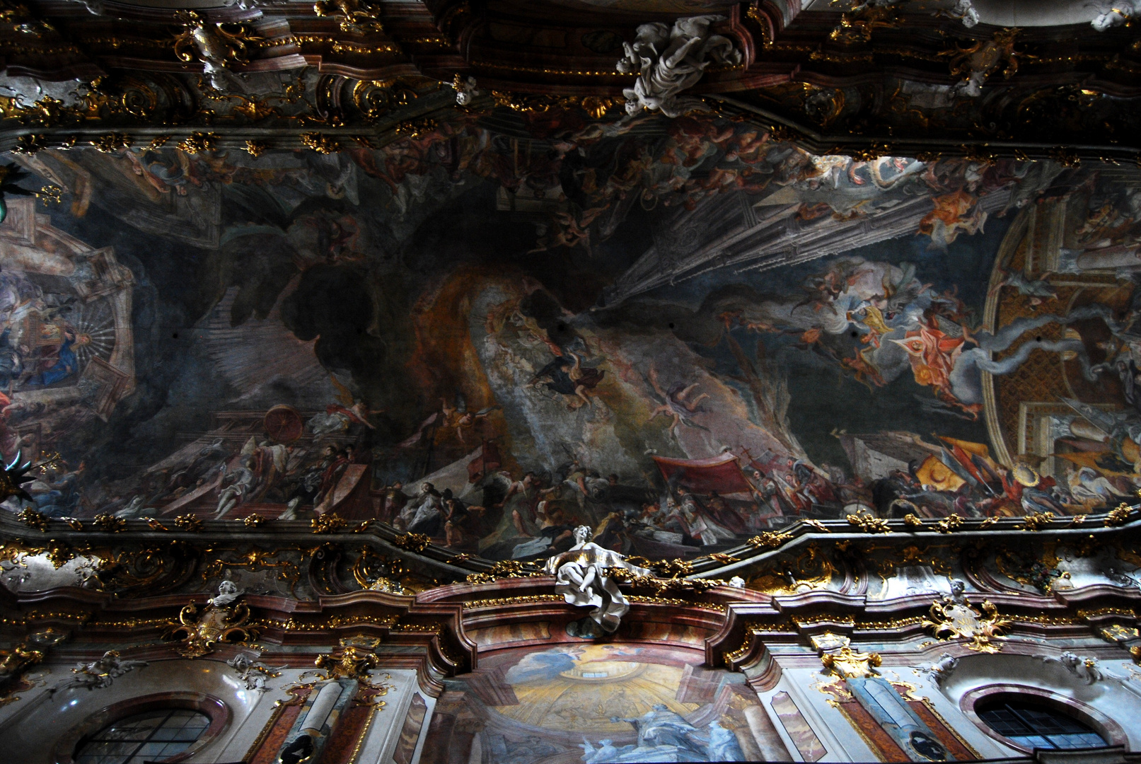 München - Asamkirche - die Decke