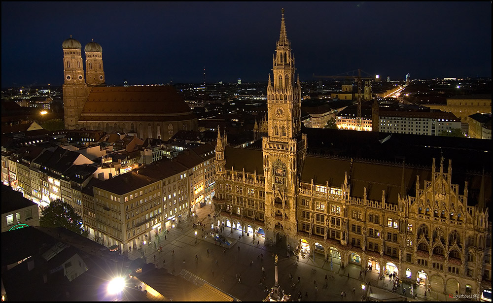 München - auf´s Dach gestiegen