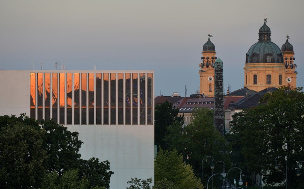 München aus der Luft - neue Perspektiven aus dem Riesenrad am Königsplatz