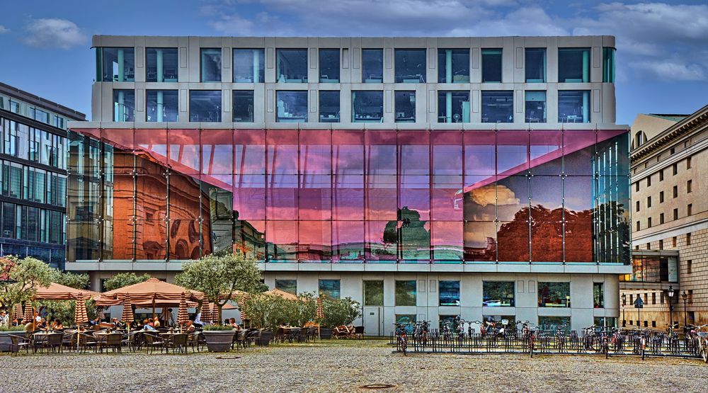 MÜNCHEN  - Bayerische Staatsoper - Gebäude am Marstallplatz -