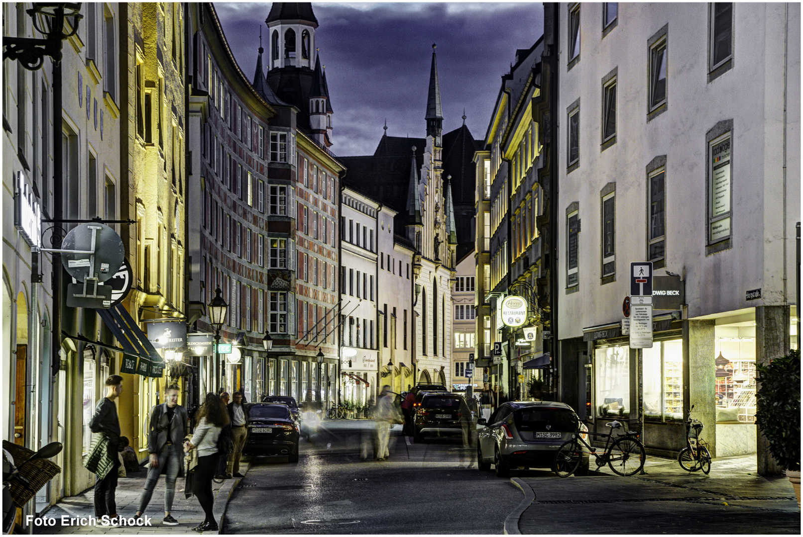 München bei Nacht