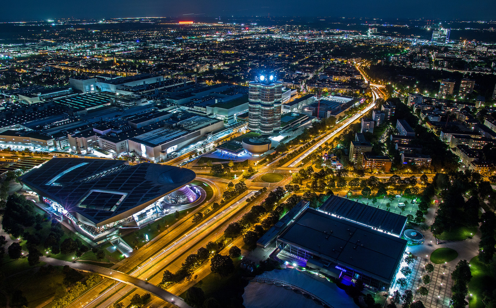 München bei Nacht