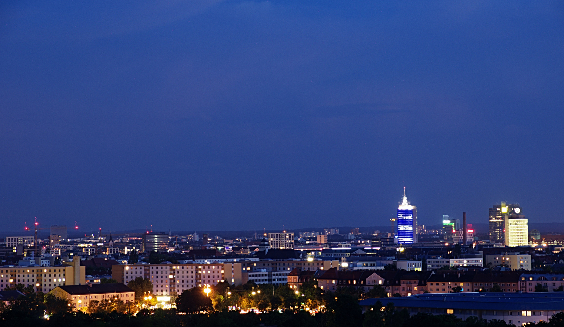 München bei Nacht