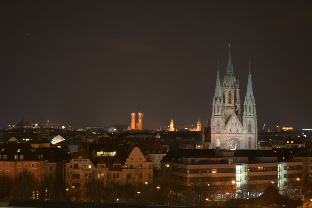 München bei nacht