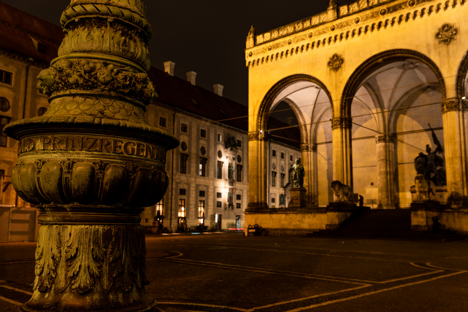 München bei Nacht