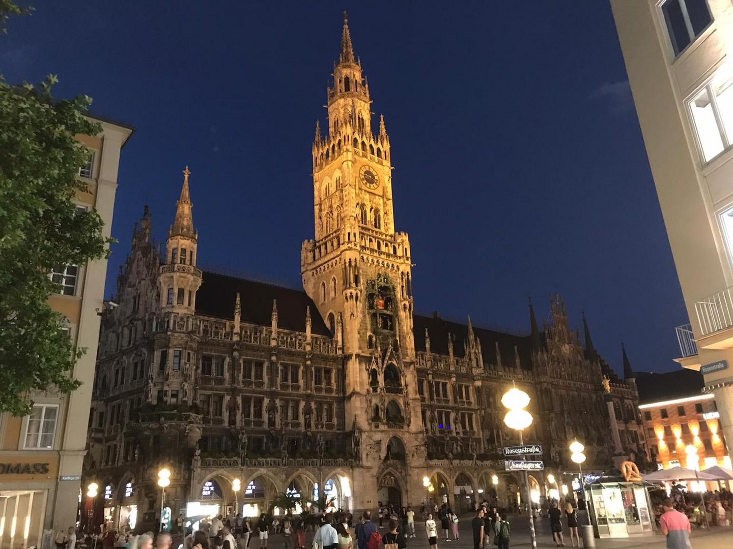 München bei Nacht