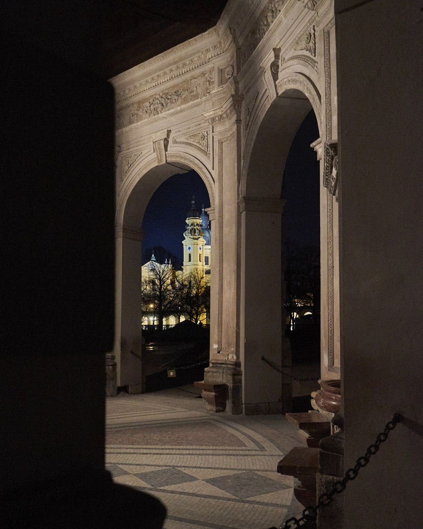 München bei Nacht