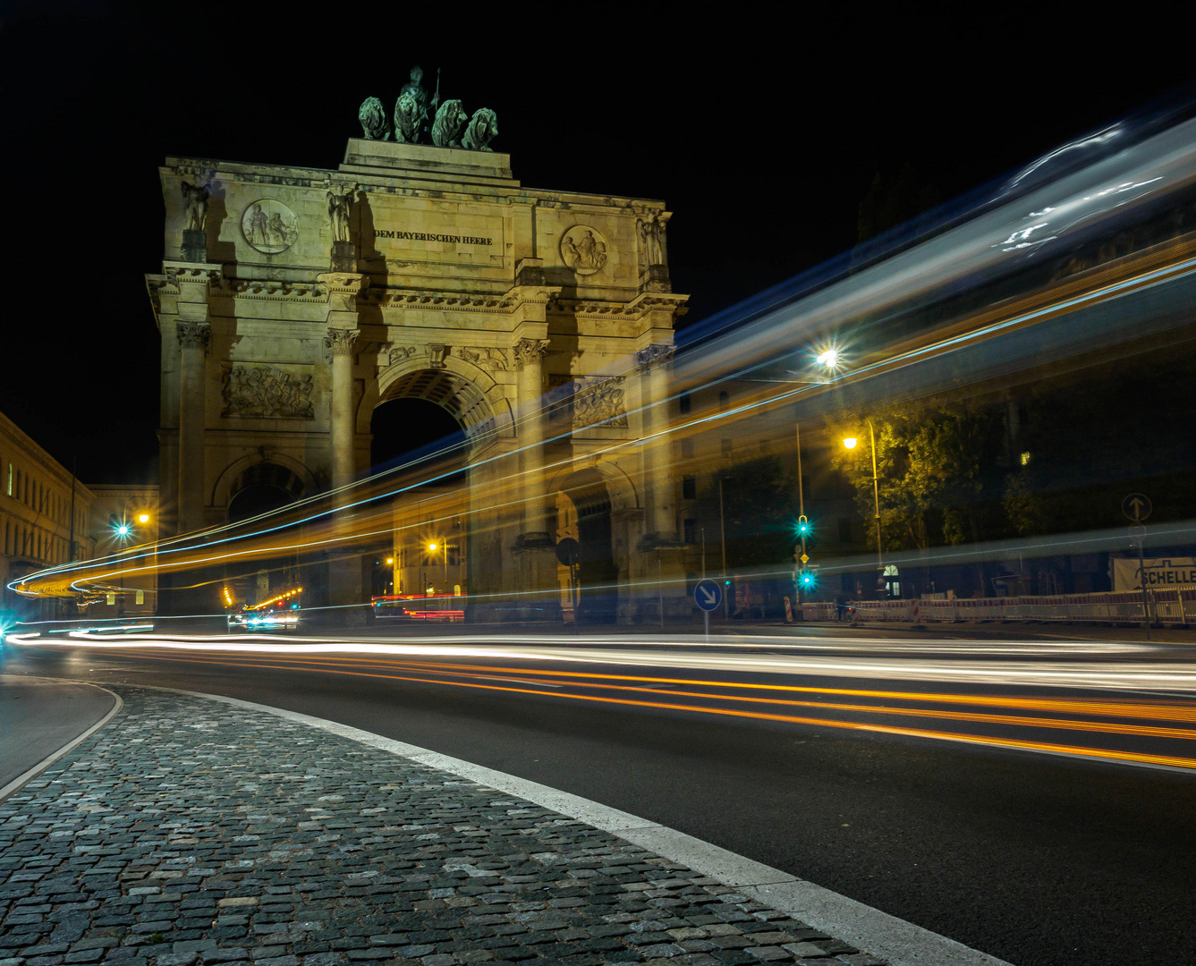 München bei Nacht