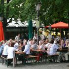 München - Biergarten am Viktualienmarkt