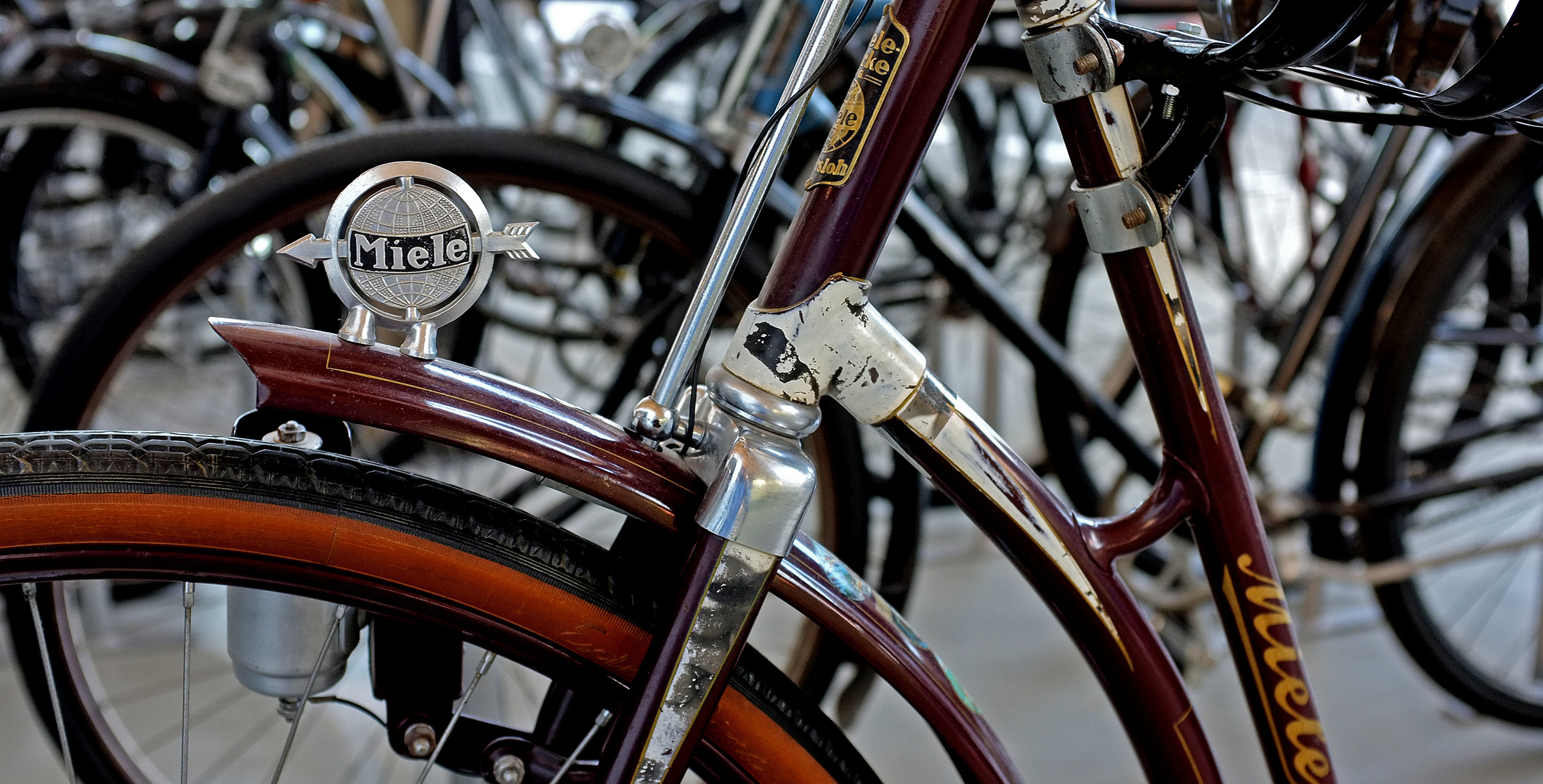 München - Deutsches Museum - Fahrrad von Miele