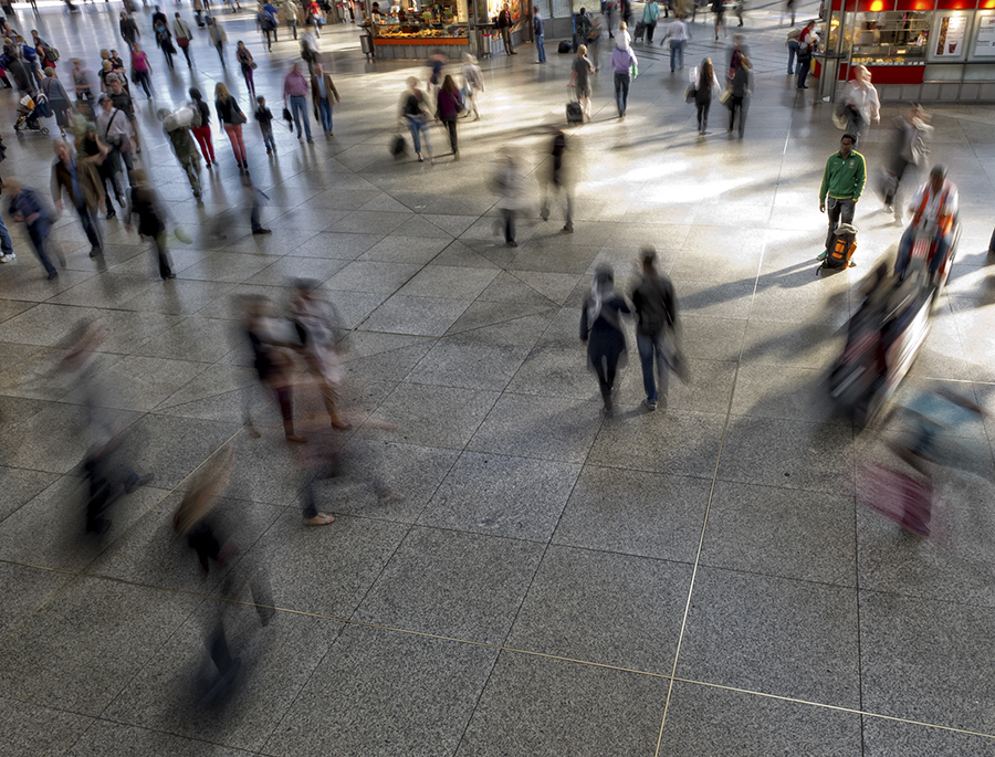 München - einer wartet auf seine Liebste