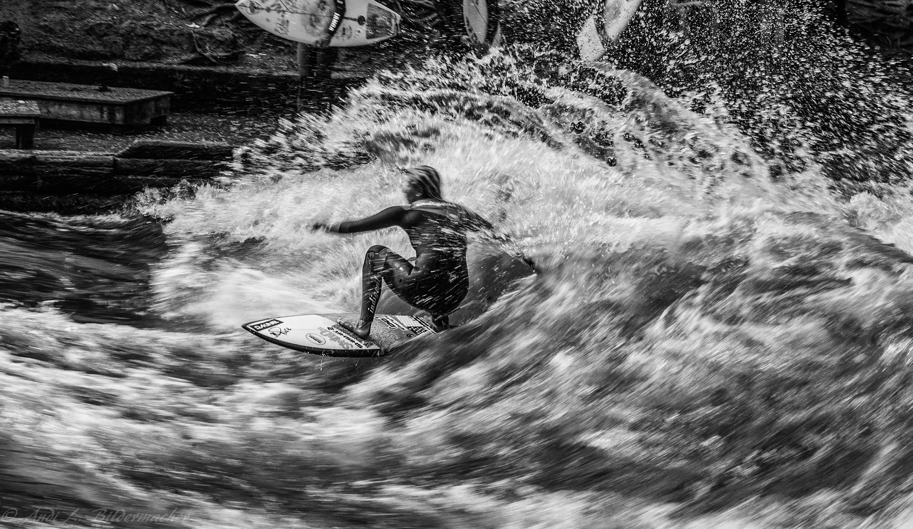 München Eisbach 22.04.2018