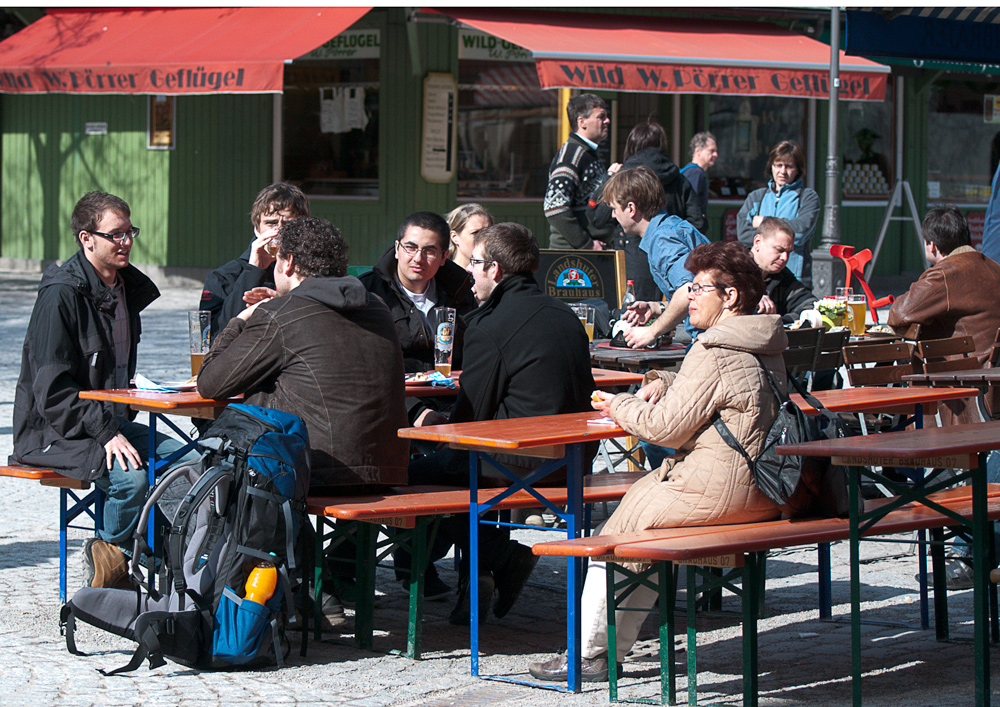 München, Endlich Frühling