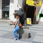 München Fußgängerzone - Selfie Erinnerung