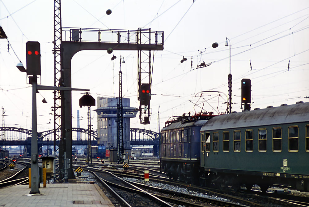 München Hbf vor 35 Jahren