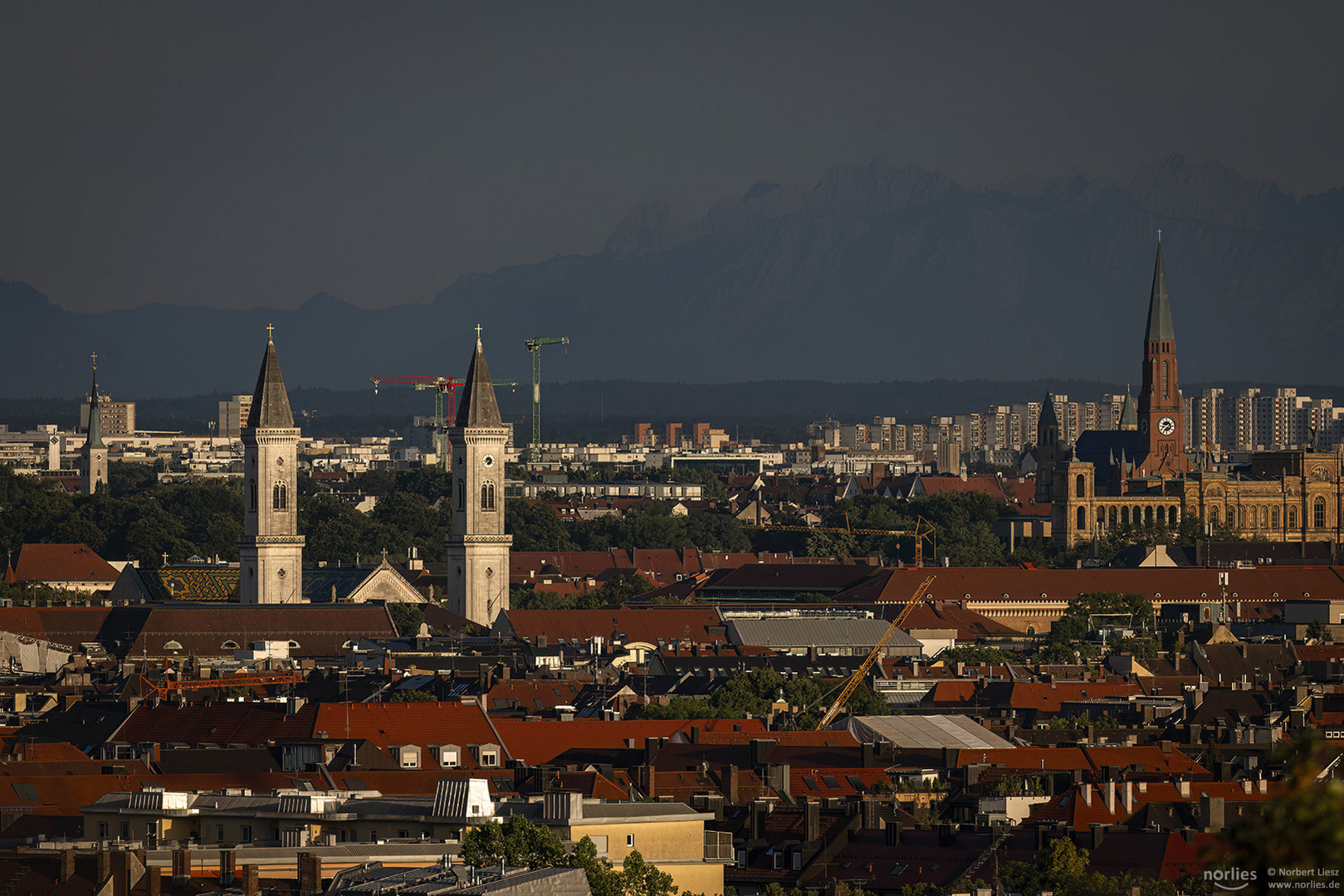 München im Abendlicht