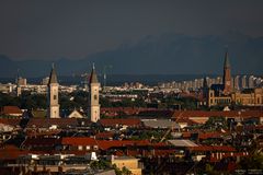 München im Abendlicht