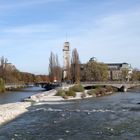 München im November an der Isar (4)