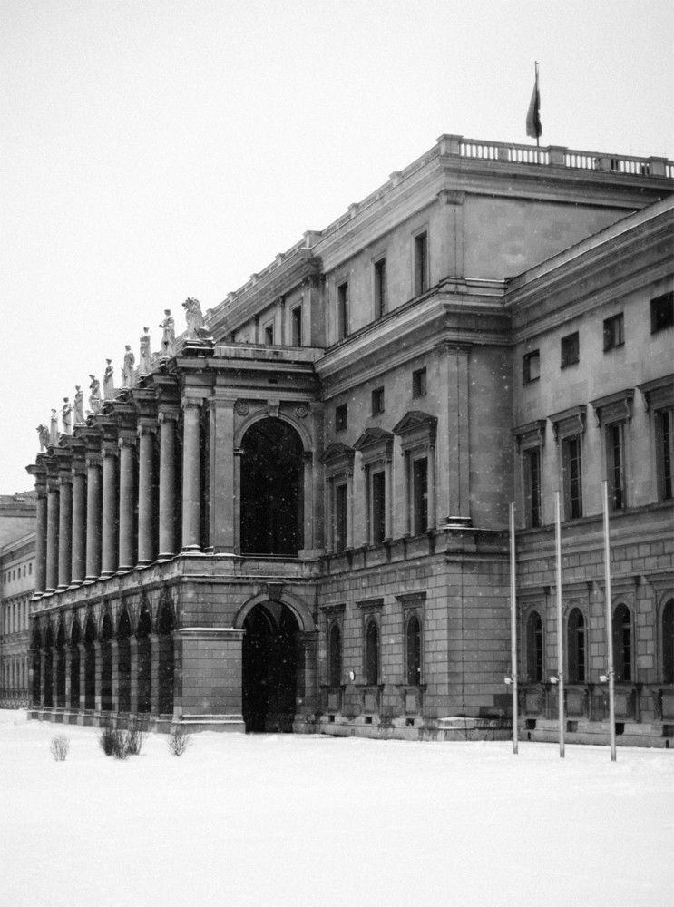 München im Schnee