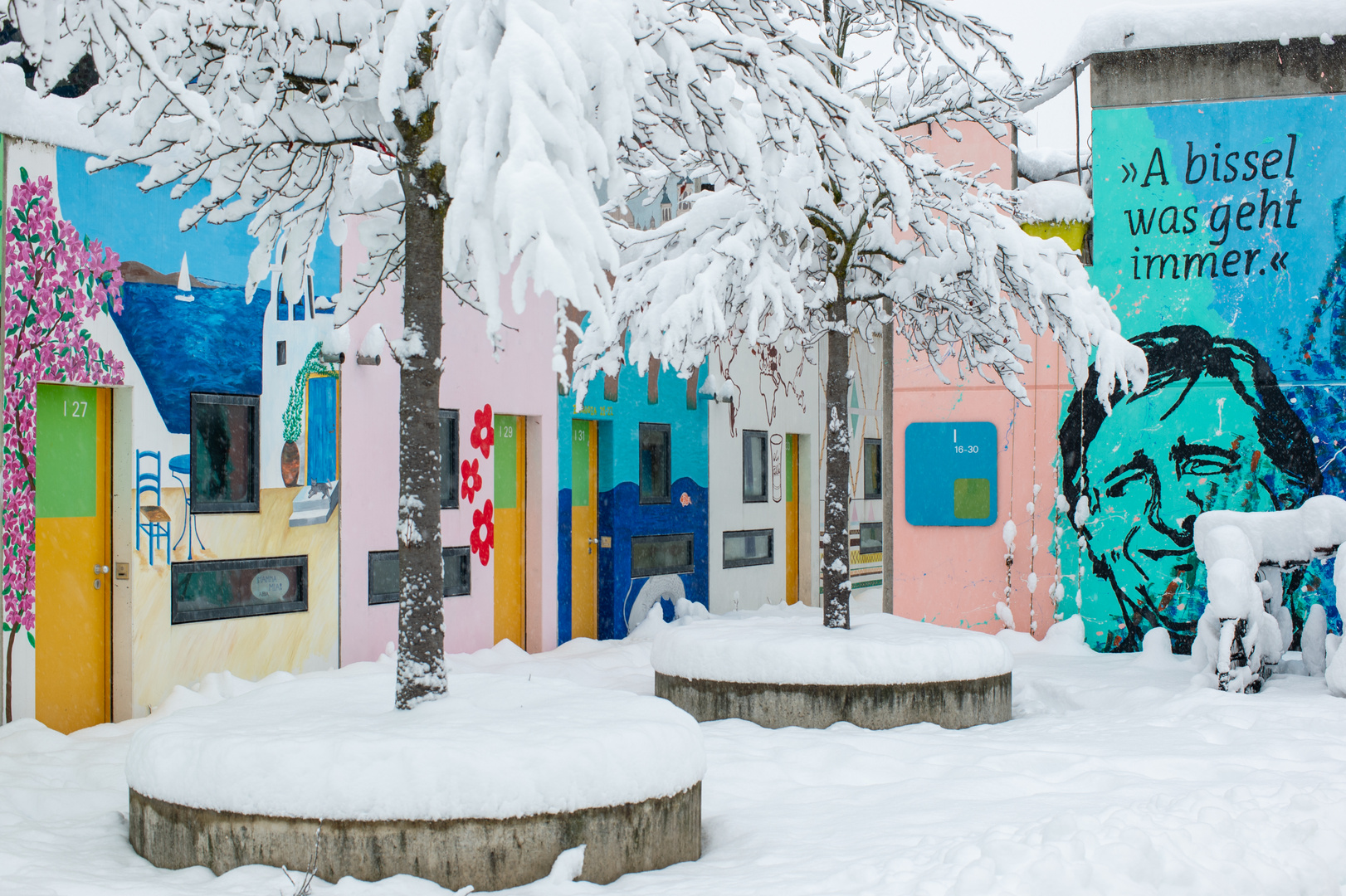 München im "Schneechaos"