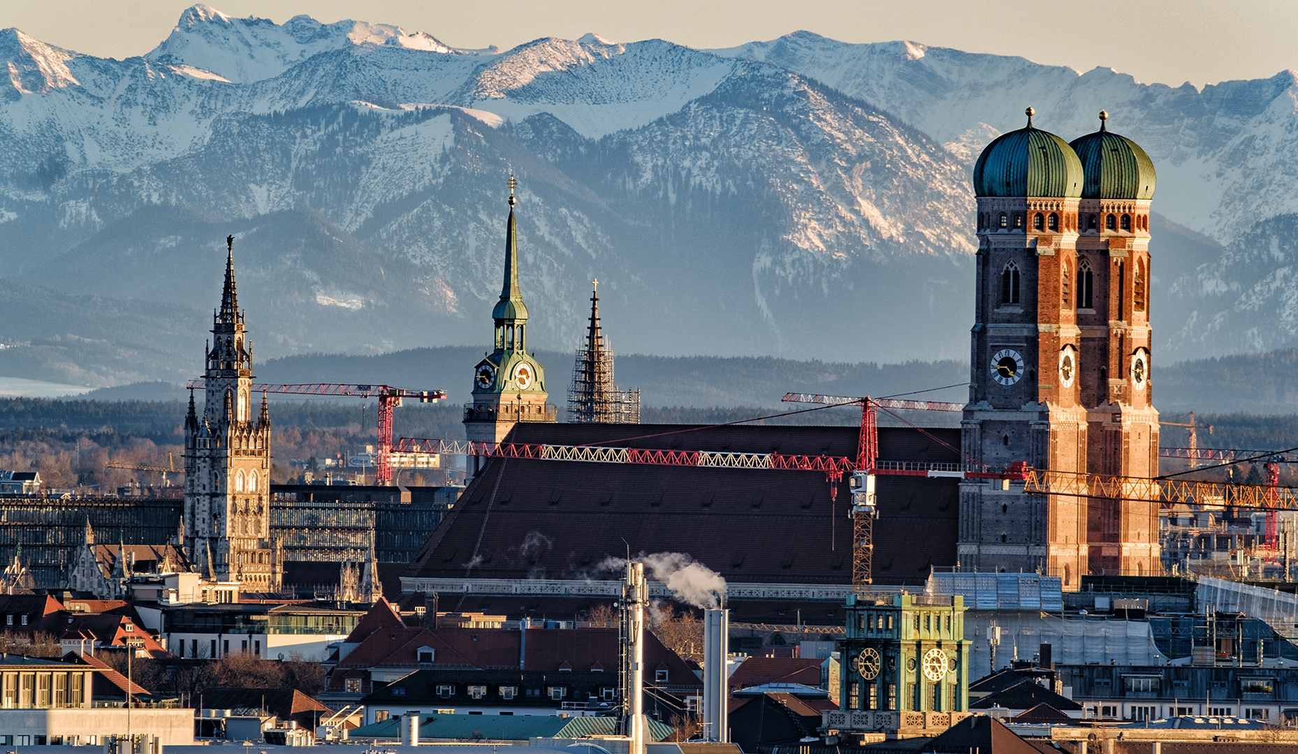 München in den Österreichischen Bergen