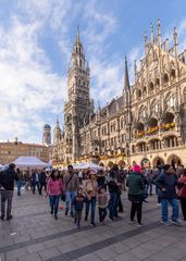 München Innenstadt - Marienplatz - Neues Rathaus (Town Hall) - 10