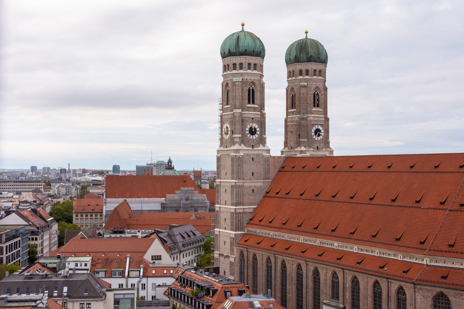 München Innenstadt - View from Neues Rathaus - Frauenkirche - 05