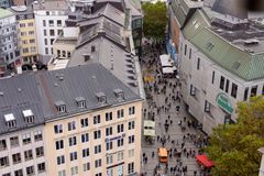 München Innenstadt - View from Neues Rathaus - Marienplatz-Rosenstraße - 07