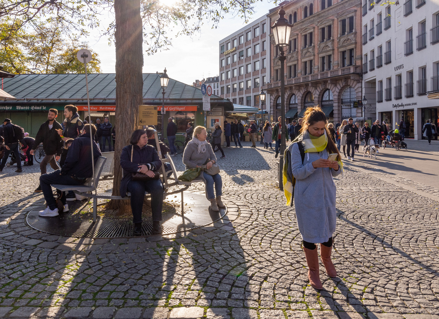 München Innenstadt - Viktualienmarkt - 12