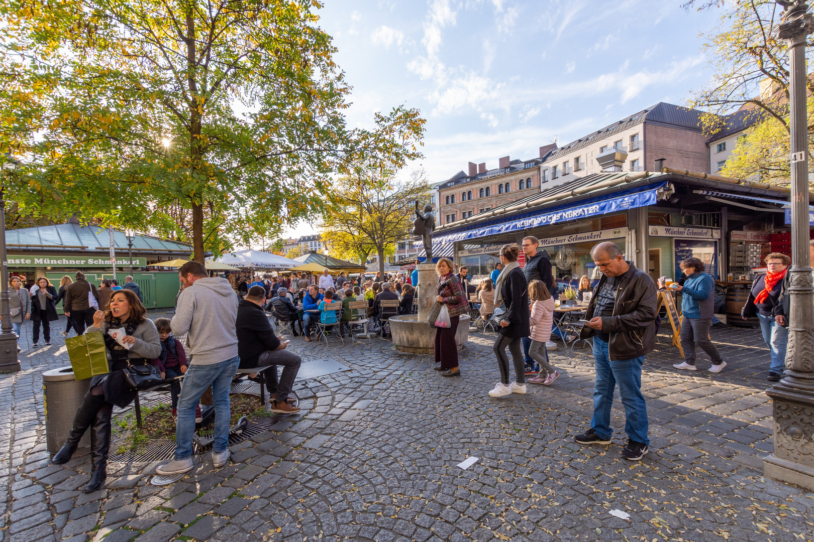 München Innenstadt - Viktualienmarkt - 19