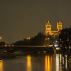 München, Isar und St. Maximilian