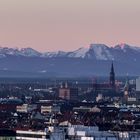 München kurz vor Sonnenaufgang 1. Teil des Panoramas