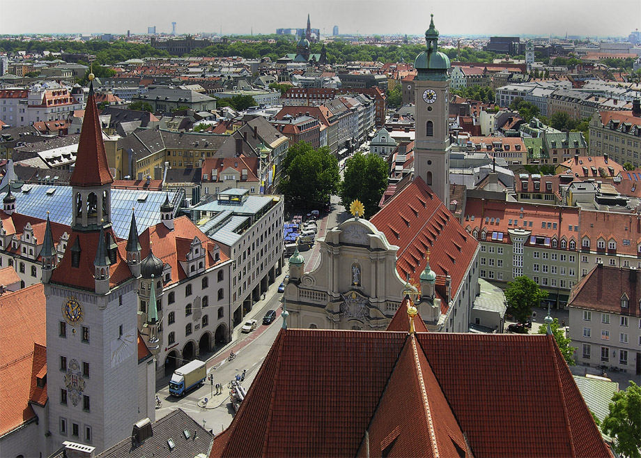 München leuchtete ....