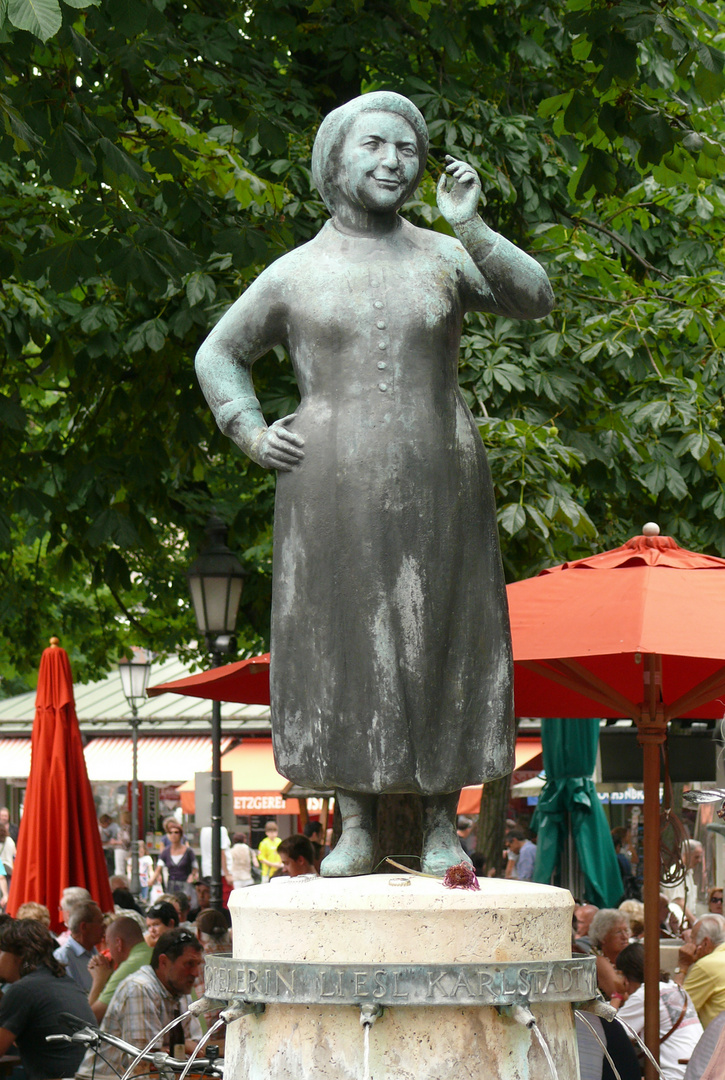 München - Liesl-Karlstadt-Brunnen