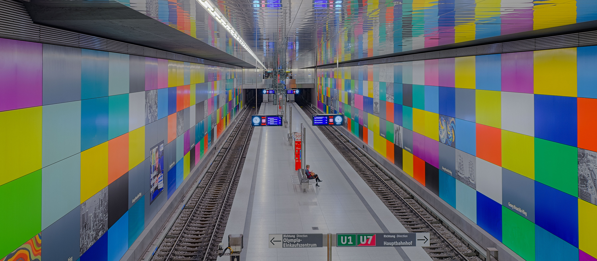 München, Linie U1, Station 'Georg-Brauchle-Ring'