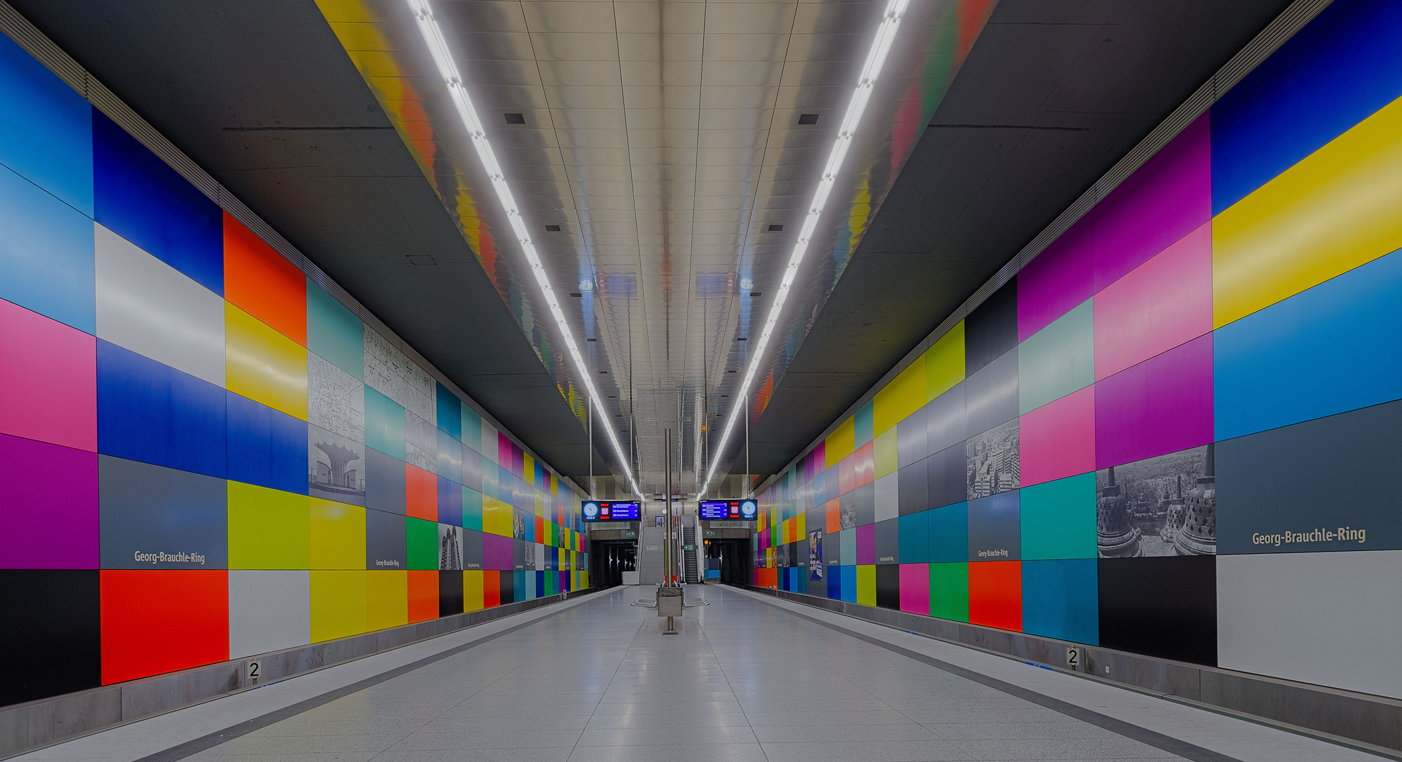 München, Linie U1, Station 'Georg-Brauchle-Ring'