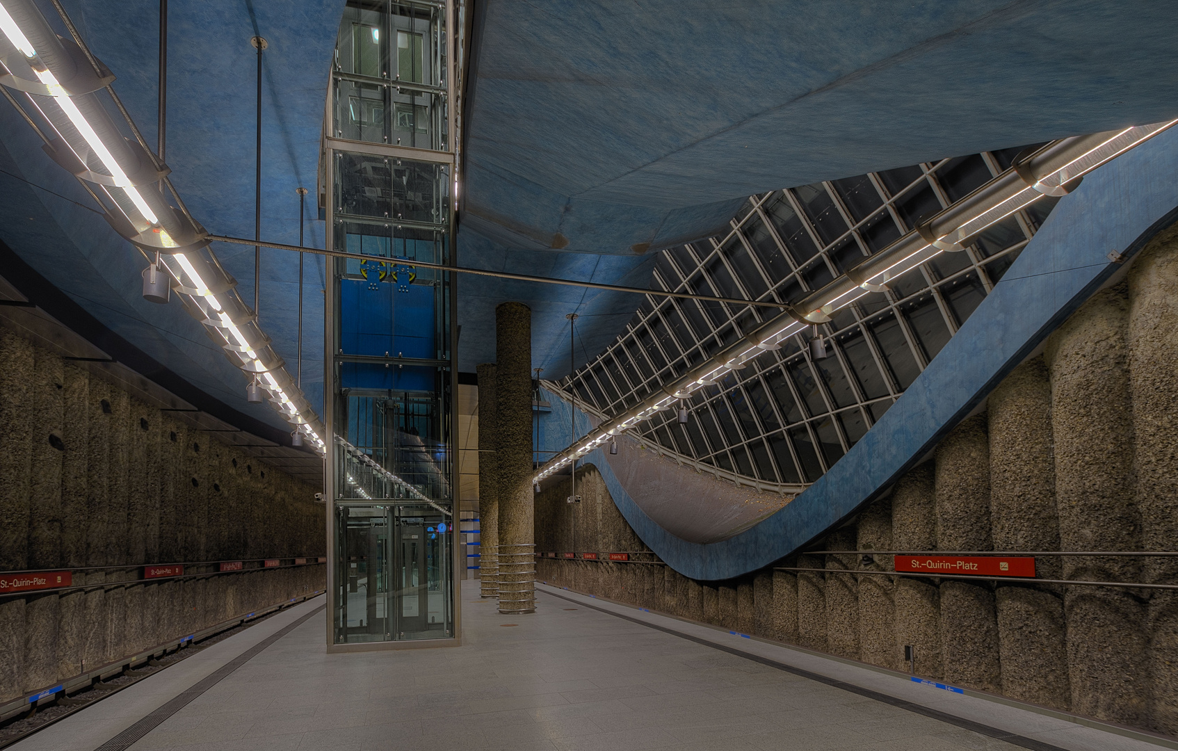 München, Linie U1, Station St-Quirin-Platz