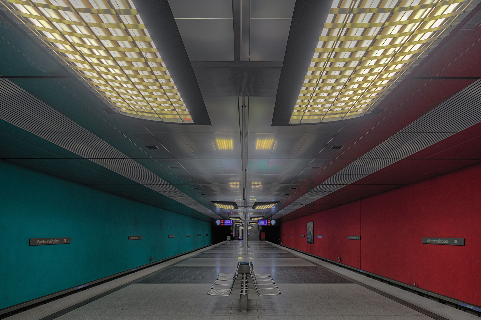 München, Linie U1, Station Wettersteinplatz