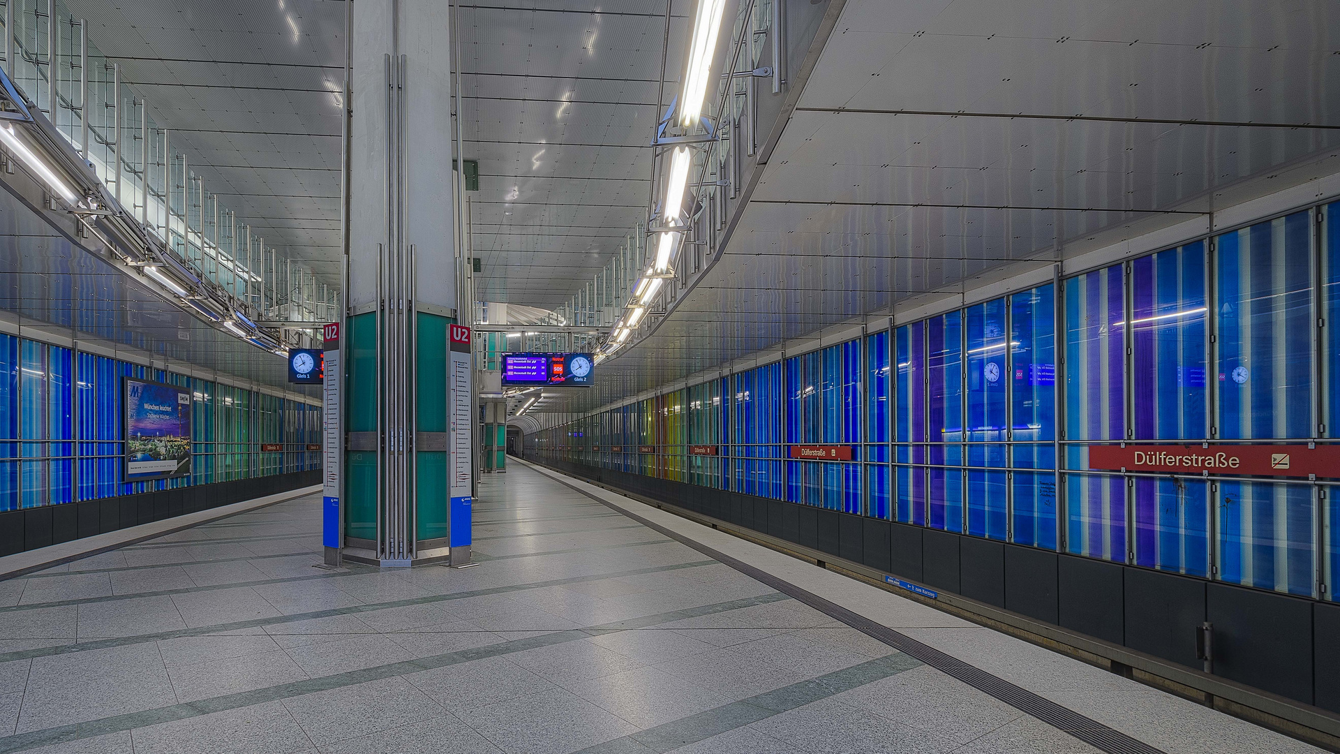 München, Linie U2, Station 'Dülferstraße'