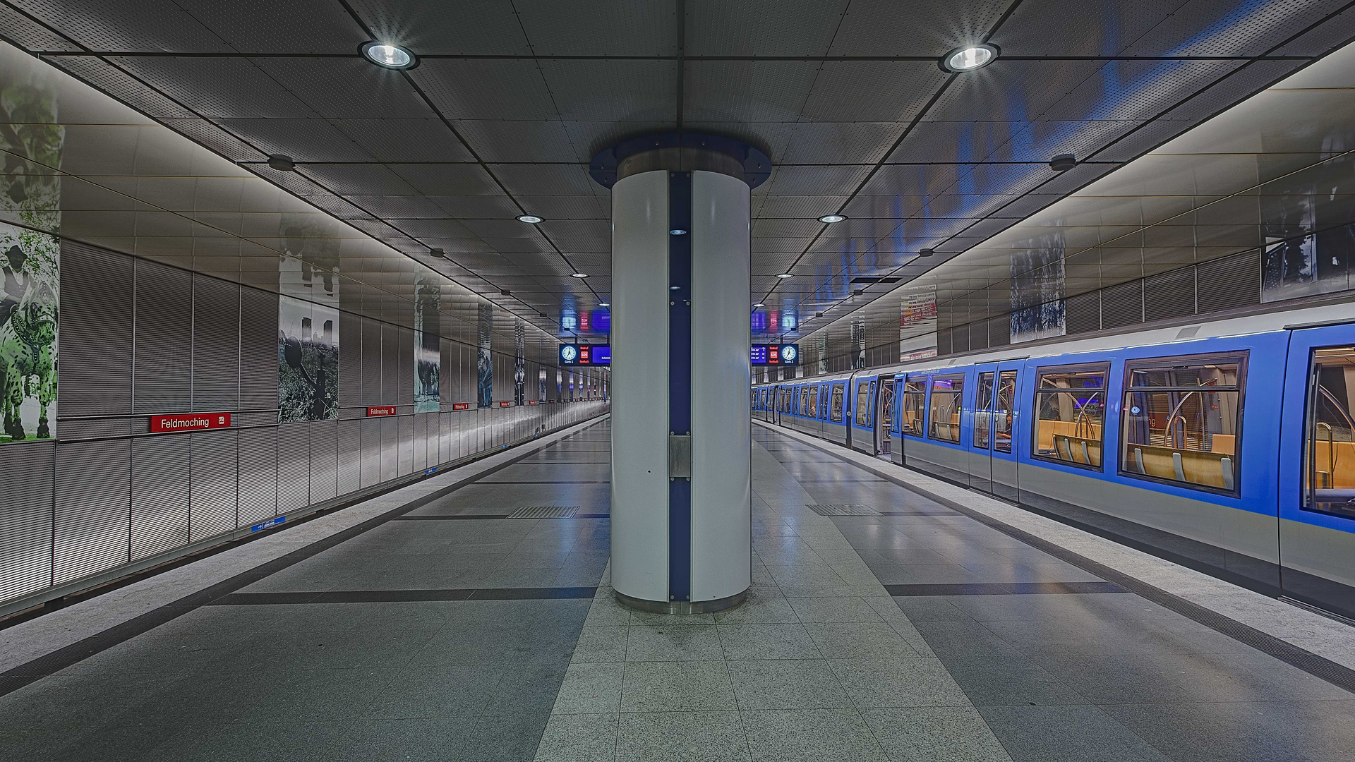 München, Linie U2, Station 'Feldmoching'