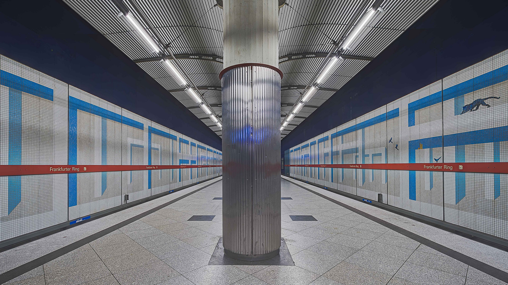 München, Linie U2, Station 'Frankfurter Ring'