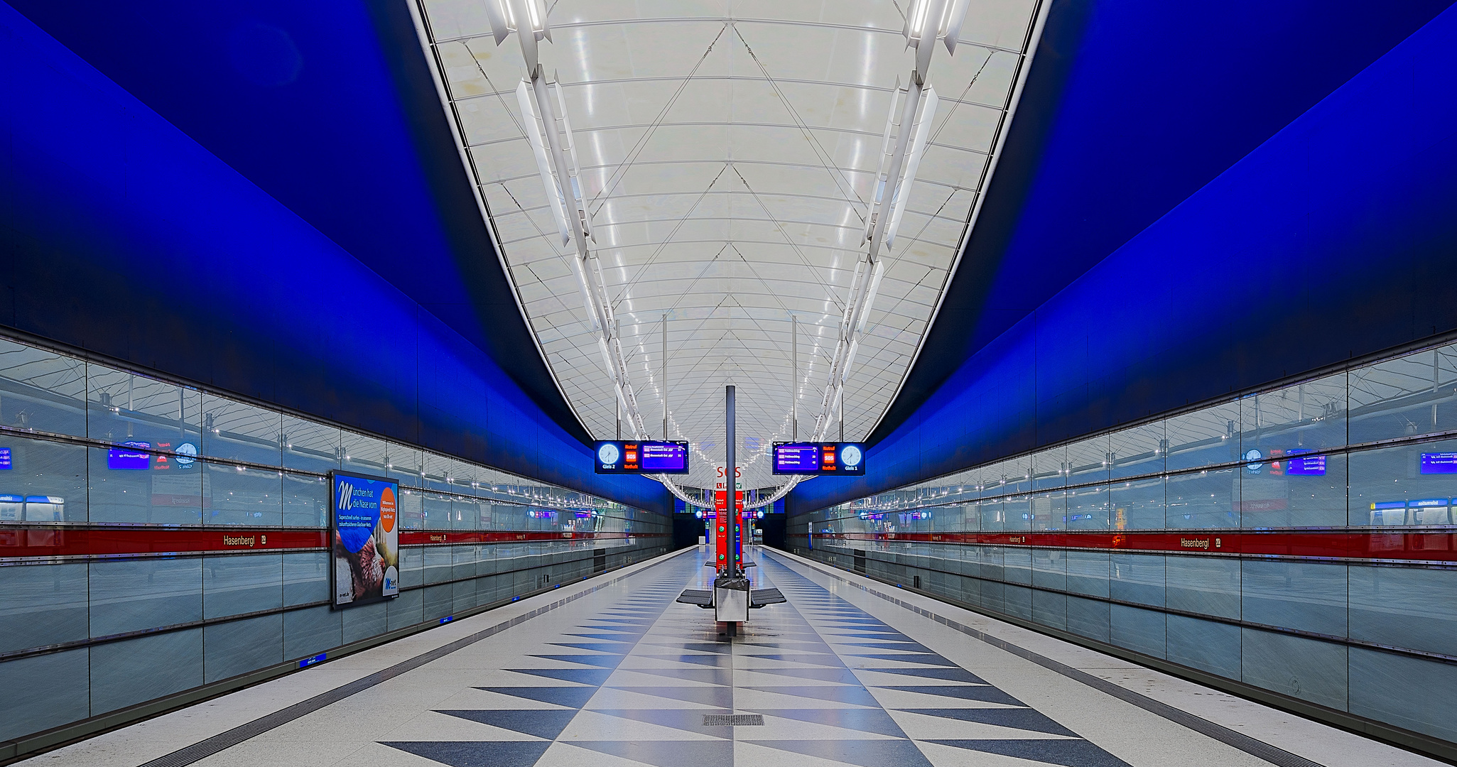 München, Linie U2, Station 'Hasenbergl'