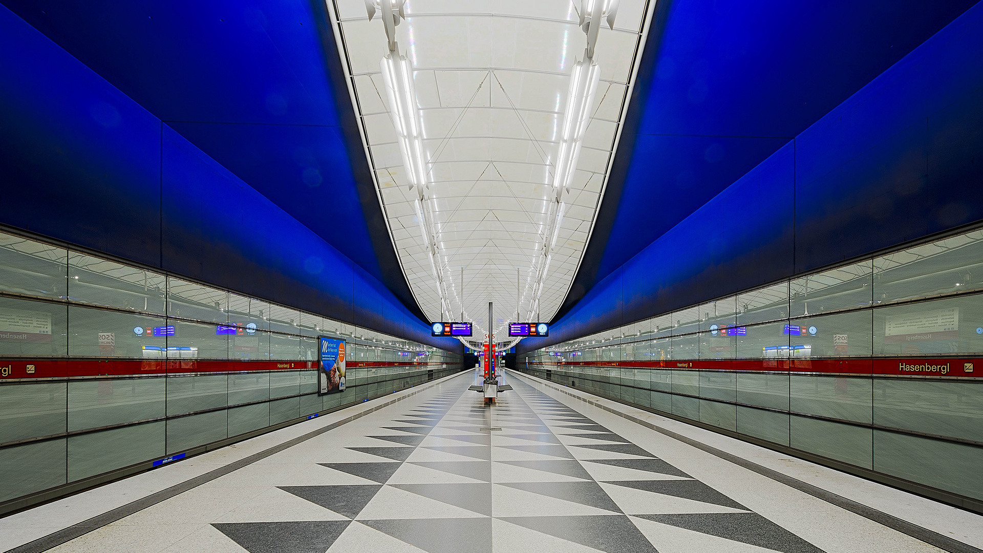 München, Linie U2, Station 'Hasenbergl'