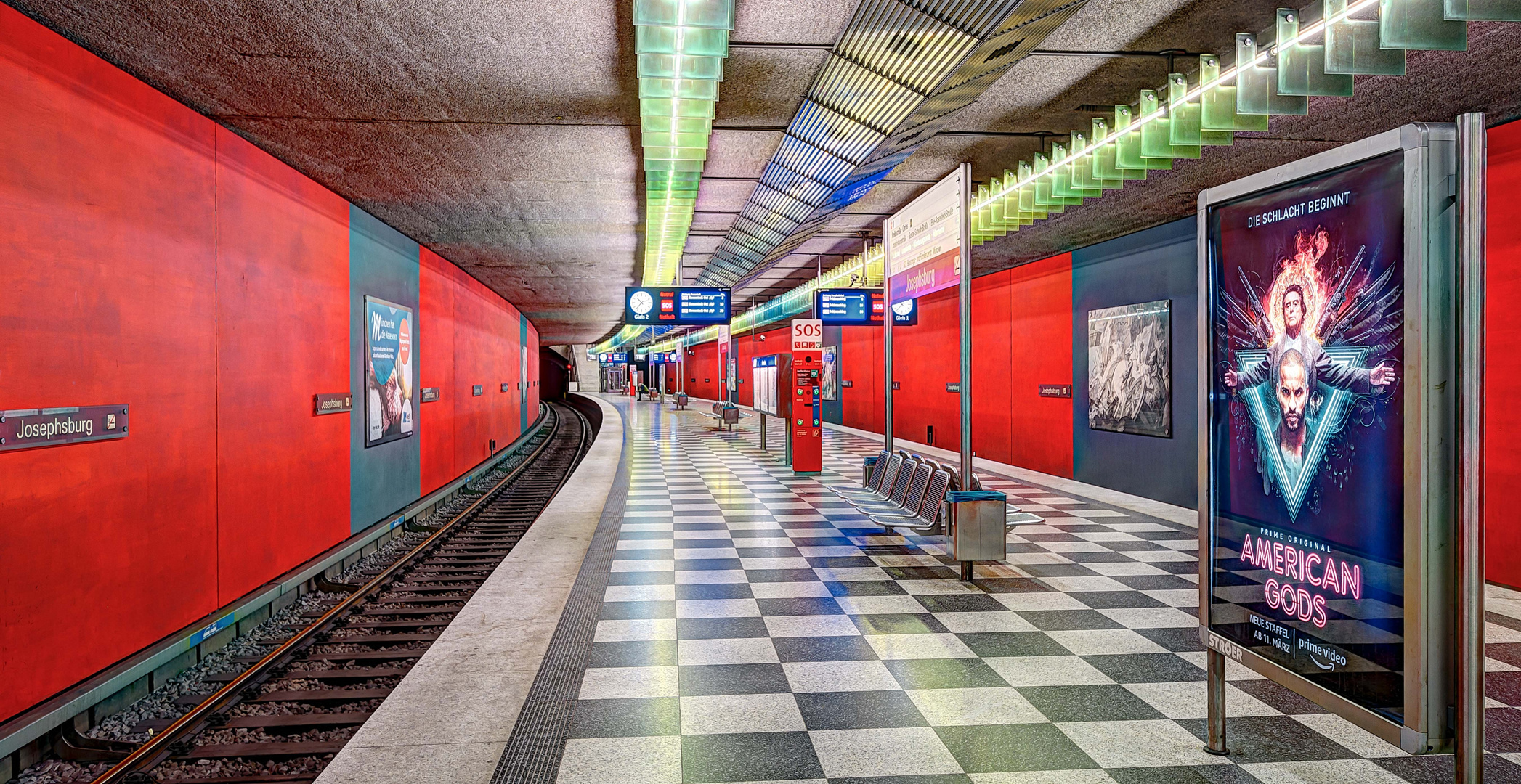 München, Linie U2, Station 'Josephsburg'